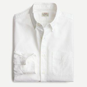 J. Crew Men's Oxford Shirt In White - New